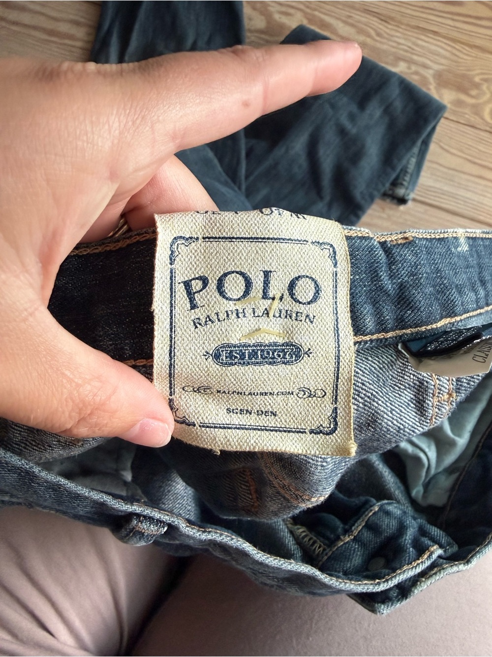 Polo Ralph Lauren Classic 5-Pocket Jean 40x30 NWT - Picture 6 of 8